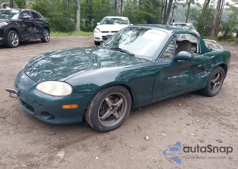 2001 Mazda Mx-5 Miata Ls/Special Edition z USA, uszkodzony, nr VIN JM1NB353710212125